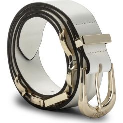 Pasek Damski GUESS - Not Coordinated Belts BW7018 VIN30 OWI. Białe paski damskie Guess, z aplikacjami, ze skóry ekologicznej. Za 189,00 zł.