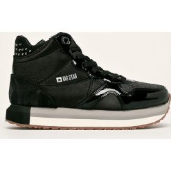 Big Star - Buty. Czarne buty sportowe damskie BIG STAR, bez wzorów, z gumy, sportowe. W wyprzedaży za 129,90 zł.