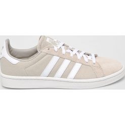 Adidas Originals - Buty Campus. Brązowe buty sportowe męskie adidas Originals, ze skóry, na sznurówki. W wyprzedaży za 299,90 zł.