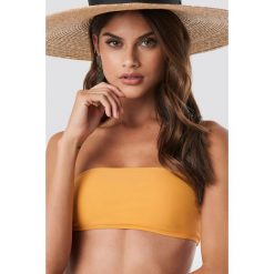 NA-KD Swimwear Góra bikini bandeau - Yellow. Żółte bikini NA-KD Swimwear. Za 40,95 zł.