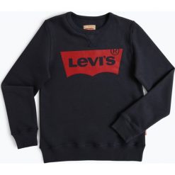 Levi's - Chłopięca bluza nierozpinana, niebieski. Niebieskie bluzy chłopięce rozpinane Levi's®, z bawełny. Za 199,00 zł.