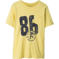 T-shirty chłopięce: T-shirt bonprix jasna limonka z nadrukiem
