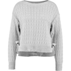 Swetry klasyczne damskie: Noa Noa MERCERIZED Sweter mineral gray