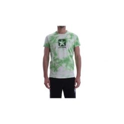 T-shirty z krótkim rękawem Converse 10007324 CREW LOGO TIE-DYE. Zielone t-shirty męskie Converse, xl, bez wzorów, bez kołnierzyka, krótkie. Za 169,03 zł.