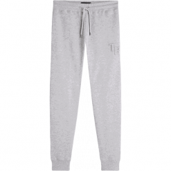 Tommy Hilfiger spodnie dresowe męskie UM0UM01633 Cuff Track Pant, XL szare. Szare jeansy męskie TOMMY HILFIGER, xl, bez wzorów, z jeansu. W wyprzedaży za 179,00 zł.