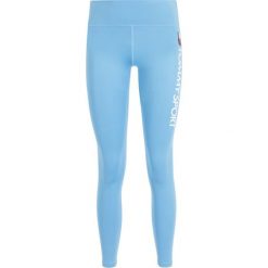 Legginsy Tommy Sport Logo S10S100083. Niebieskie spodnie damskie Tommy Sport, s, z elastanu. W wyprzedaży za 169,00 zł.