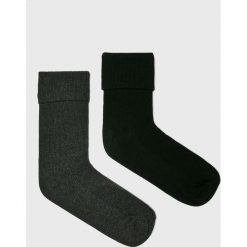 Tommy Hilfiger - Skarpetki (2-pack). Szare skarpetki damskie TOMMY HILFIGER, z bawełny. Za 64,90 zł.