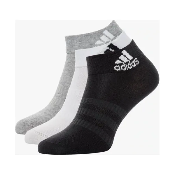 Adidas Skarpety Light Ank 3Pp , khaki, rozmiar L. Brązowe skarpetki damskie Adidas, z aplikacjami, z elastanu. Za 39,99 zł.