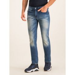 Jeansy Armani Exchange 6GZJ13 Z1KNZ 1500. Niebieskie jeansy męskie Armani Exchange, m, bez wzorów, z elastanu. W wyprzedaży za 309,00 zł.