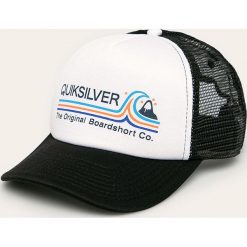 Quiksilver - Czapka. Czarne czapki męskie Quiksilver, bez wzorów, z poliesteru. Za 119,90 zł.