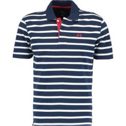 La Martina STRIPED Tshirt z nadrukiem navy/optic white. Niebieskie t-shirty męskie marki La Martina, xl, z nadrukiem, z elastanu. W wyprzedaży za 404,25 zł.