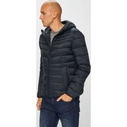 Geox - Kurtka. Niebieskie kurtki męskie pikowane marki Geox, m, z materiału, z kapturem. W wyprzedaży za 399,90 zł.