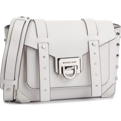 Torebka MICHAEL MICHAEL KORS - Manhattan 30T9SNCM1L Optic White. Białe listonoszki damskie MICHAEL Michael Kors, bez wzorów, ze skóry, klasyczne, bez dodatków. Za 1399,00 zł.
