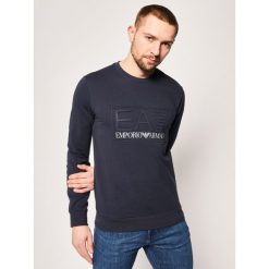 Bluza EA7 Emporio Armani 3HPM30 PJ05Z 1554. Niebieskie bluzy męskie EA7 Emporio Armani, m, bez wzorów, z bawełny, bez kołnierzyka, bez rękawów, bez kaptura. Za 449,00 zł.