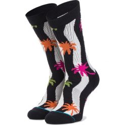 Skarpety Wysokie Unisex STANCE - Duniez M556A19DUN Black. Czarne skarpetki damskie Stance, bez wzorów, z elastanu. Za 59,99 zł.