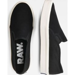 G-Star Raw - Tenisówki. Czarne trampki męskie G-Star RAW, bez wzorów, z gumy, retro, bez zapięcia. W wyprzedaży za 339,90 zł.