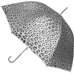 Parasole: Parasol „Animal” w kolorze srebrno-czarnym