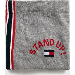 Tommy Hilfiger - Rajstopy dziecięce. Szare skarpetki dziewczęce TOMMY HILFIGER, bez wzorów, z elastanu. W wyprzedaży za 29,90 zł.
