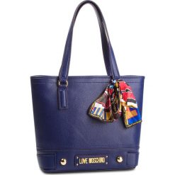 Torebka LOVE MOSCHINO - JC4034PP17LD0750 Blu. Niebieskie torebki klasyczne damskie Love Moschino, bez wzorów, ze skóry ekologicznej, klasyczne, duże, bez dodatków. W wyprzedaży za 639,00 zł.