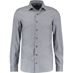 Koszule męskie na spinki: Eterna SLIM FIT PIPING Koszula biznesowa grau