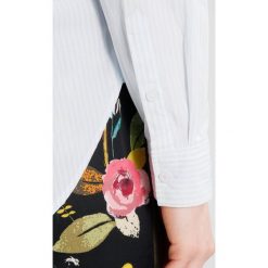 Koszule damskie: Tom Joule LONG LINE EMBROIDERED SHIRT Koszula white/light blue