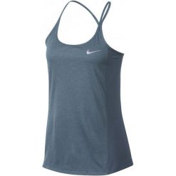 Nike Koszulka Do Biegania W Nk Dry Miler Tank Xl. Szare bluzki sportowe damskie Nike, xl, z materiału. W wyprzedaży za 85,00 zł.