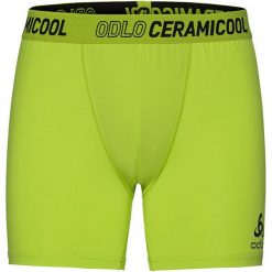 Odlo Bokserki męskie Shorts Ceramicool limonkowe r. M (360392). Żółte bokserki męskie Odlo, m. Za 75,87 zł.