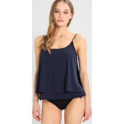 Bielizna damska: MICHAEL Michael Kors LAYED TANKINI CHAIN DETAIL Góra od bikini new navy