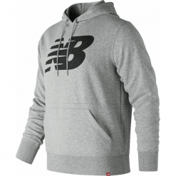 New Balance MT81557AG. Szare bluzy męskie marki New Balance, xl, prążkowane. W wyprzedaży za 159,99 zł.