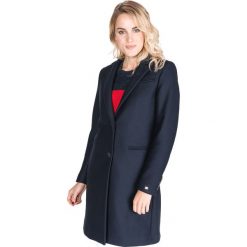 Tommy Hilfiger Belle Płaszcz Niebieski. Niebieskie kurtki damskie TOMMY HILFIGER, na jesień, m, bez wzorów, z poliesteru. Za 1375,95 zł.