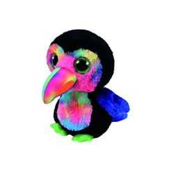 Maskotka TY Beanie Boos Tukan Beaks 24 cm + EKSPRESOWA DOSTAWA W 24H. Niebieskie przytulanki i maskotki Meteor. Za 33,85 zł.