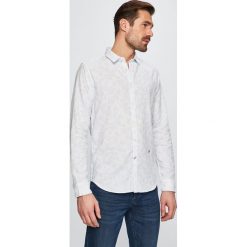 Pepe Jeans - Koszula Seth. Białe koszule męskie Pepe Jeans, s, w kwiaty, z bawełny, klasyczne, z klasycznym kołnierzykiem, z długim rękawem. W wyprzedaży za 159,90 zł.