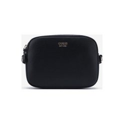 Guess Kamryn Cross body bag Czarny. Czarne torebki klasyczne damskie Guess, w paski, z poliesteru, bez dodatków. Za 369,95 zł.