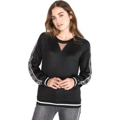Liu Jo Bluza Czarny. Czarne bluzy damskie Liu Jo, s, z aplikacjami, z bawełny, sportowe, bez rękawów, bez kaptura. Za 574,95 zł.