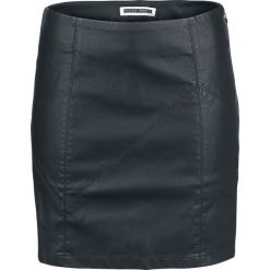 Spódniczki: Noisy May Rebel PU Short Skirt Spódnica czarny