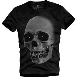 T-shirt UNDERWORLD Organic Cotton Skull. Białe t-shirty męskie Underworld, m, z nadrukiem, bez kołnierzyka. Za 69,99 zł.