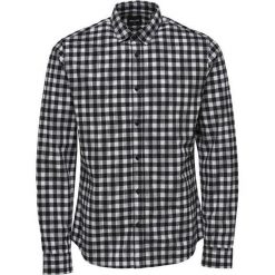 ONLY&SONS Koszula z krótkim rękawkiem Gordey LS Black (rozmiar S). Czarne koszule męskie Only&Sons, s, bez wzorów, z materiału, bez kołnierzyka, z krótkim rękawem. W wyprzedaży za 67,00 zł.