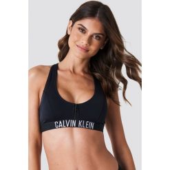 Calvin Klein Góra bikini Zip Bralette-RP - Black. Czarne bez kategorii marki Calvin Klein. Za 242,95 zł.