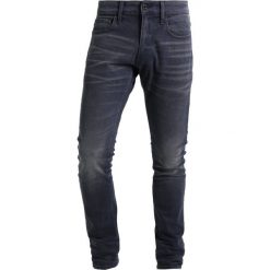 GStar 3301 DECONSTRUCTED SUPER SLIM Jeans Skinny Fit kess grey denim. Szare jeansy męskie relaxed fit G-Star, z bawełny. Za 419,00 zł.