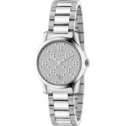 ZEGAREK GUCCI G - Timeless YA126551. Szare zegarki damskie marki GUCCI, ze stali. Za 3190,00 zł.