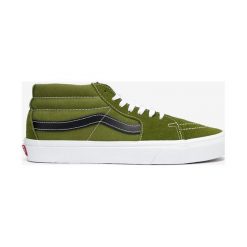 Vans Sk8-Mid Tenisówki Zielony. Zielone trampki męskie Vans, bez wzorów, ze skóry, bez zapięcia. Za 376,95 zł.