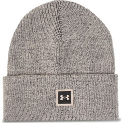 Czapka UNDER ARMOUR - Truckstop Beanie 1356707-200 Grey. Szare czapki damskie Under Armour, na zimę, bez wzorów, z materiału. Za 99,00 zł.