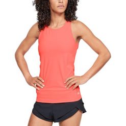 Under Armour Perpetual Podkoszulek Czerwony. Czerwone podkoszulki damskie Under Armour, l, bez wzorów, z elastanu, bez kołnierzyka. Za 257,95 zł.