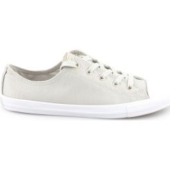 Converse Chuck Taylor All Star Tenisówki Szary. Szare trampki i tenisówki damskie Converse, bez wzorów, z materiału, bez zapięcia. Za 326,95 zł.