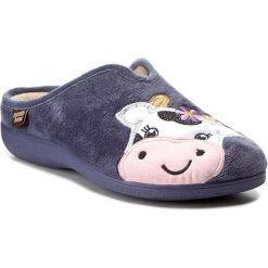 Kapcie damskie: Kapcie MANITU – 320494 Blau