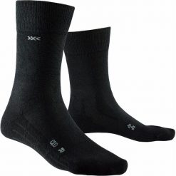 Skarpety X-SOCKS CEO. Czarne skarpetki męskie X SOCKS, bez wzorów, z jedwabiu. W wyprzedaży za 217,00 zł.
