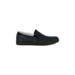 Tenisówki Armani jeans SNEAKER. Czarne trampki męskie marki Armani Jeans, z jeansu. Za 454,12 zł.
