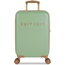 SuitSuit walizka podróżna TR zielony. Zielone walizki Suitsuit, bez wzorów, sportowe. Za 585,00 zł.