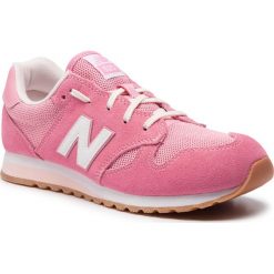 Sneakersy NEW BALANCE - YC520PP Różowy. Różowe półbuty damskie New Balance, na co dzień, bez wzorów, z zamszu, bez obcasa, na płaskiej podeszwie, bez zapięcia. W wyprzedaży za 169,00 zł.