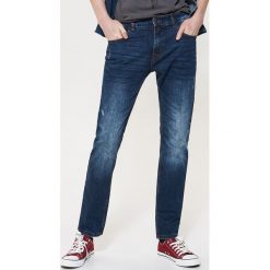 Spodnie męskie: Jeansy slim fit - Granatowy